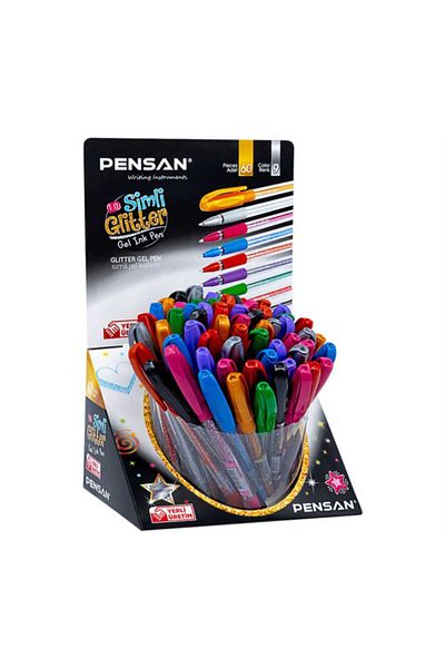 Pensan Antkırtasiyeaksesuar Pensan Glitter Gel Pen