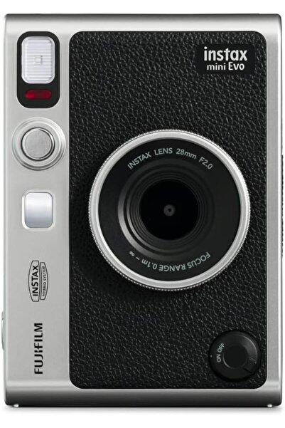 Fujifilm كاميرا فوجي فيلم INSTAX MINI EVO باللون الأسود