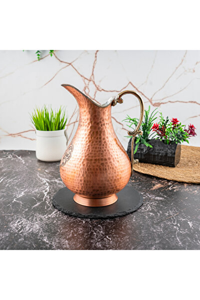 DMT COPPER HOME Dmt Copper Gaziantep Bakır El Işlemeli Otantik Sürahi (OTANTİ...