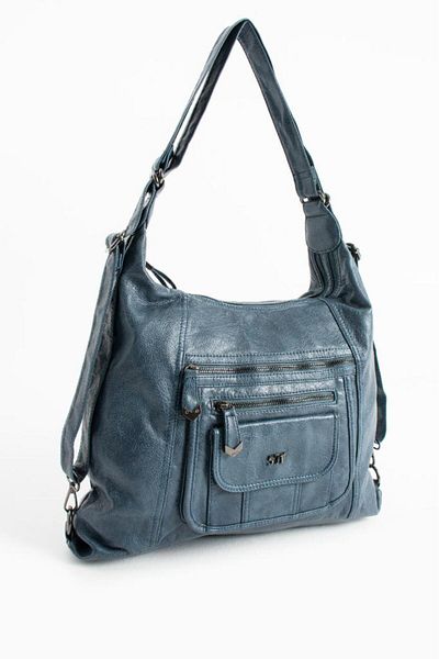 Baginn Geantă de umăr damă din piele vegană Rucsac Utilizare funcțională 30 cm lățime 25 cm înălțime