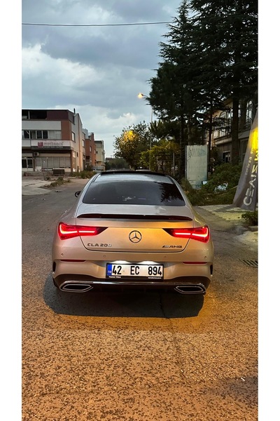 kaytaz MERCEDES W118 CLA BAGAJ ÜSTÜ SPOLİER PARLAK SİYAH 2020-2025