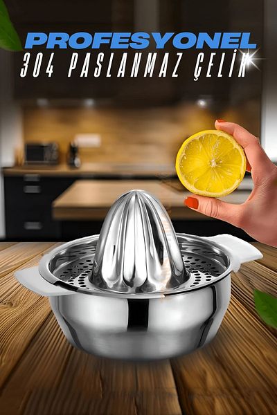 Transformacion 304 Stainless Steel Lemon Squeezer Professional 721517