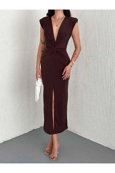 Butik Merrline Γυναικείο βραδινό φόρεμα με κορδόνι με κορδόνι, καθημερινό βραδινό, κομψό, πλήρες καλούπι