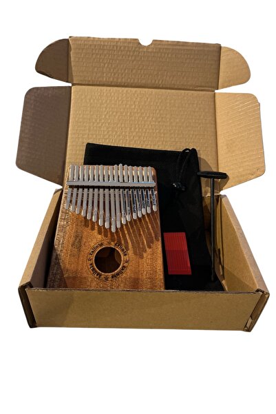 MASTERWORK Kalimba Maun Ağacı 17 Tuşlu ( Akortu Yapılmış Bir Şekilde Gönderilir)