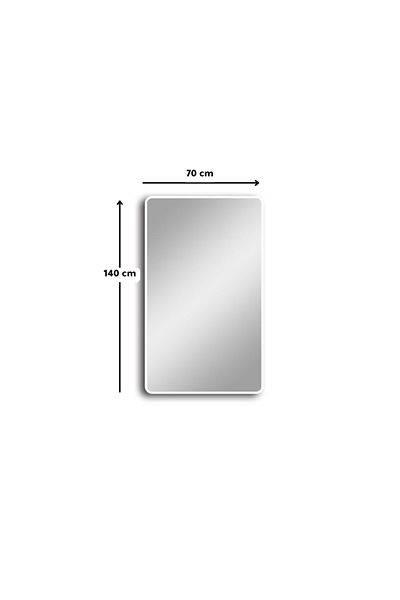 Ebticar Wall Mirror-White