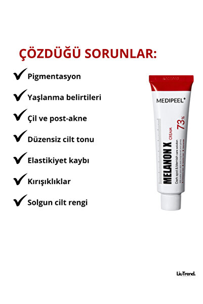 Medipeel Melanon X Cream 30 ml Leke Karşıtı Aydınlatıcı Krem M0088