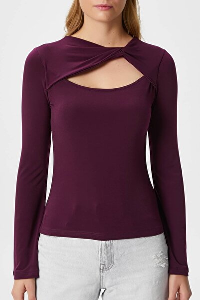 Ritnice Γυναικεία μπλούζα με στρώματα δαμάσκηνου