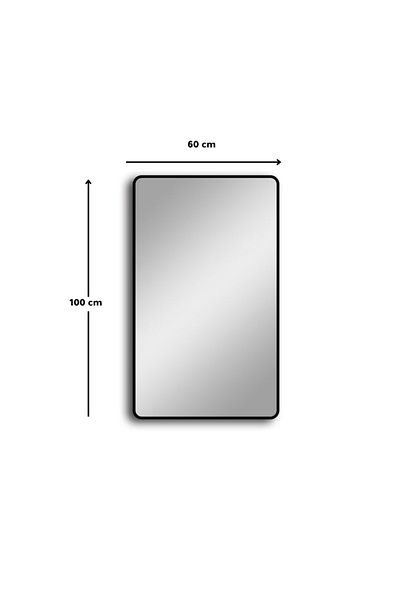 Ebticar Wall Mirror-Black