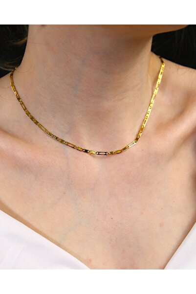 MARCİELO Accessories Çelik Kolye Dayanıklı ve Kararmaz Stellar Grace İnce ve ...