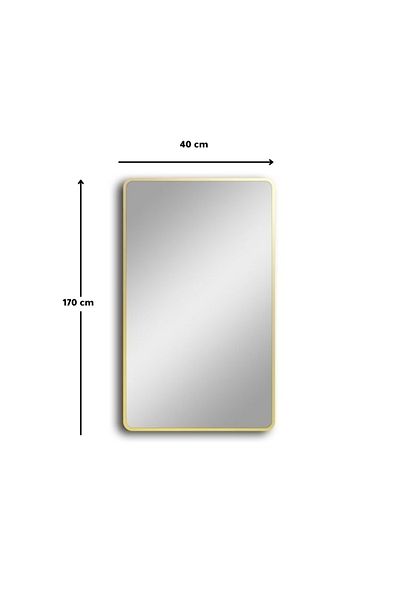 Ebticar Wall Mirror-Gold