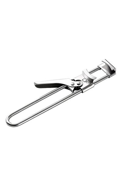 Choice Silvery New Non-slip Stainless Steel Can Opener Adjustable Bottle Opener