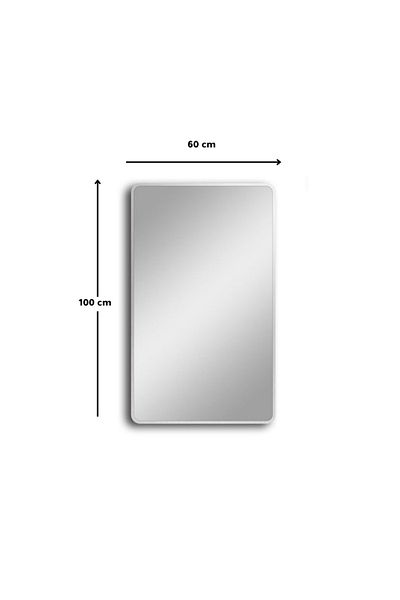 Ebticar Wall Mirror-Silver