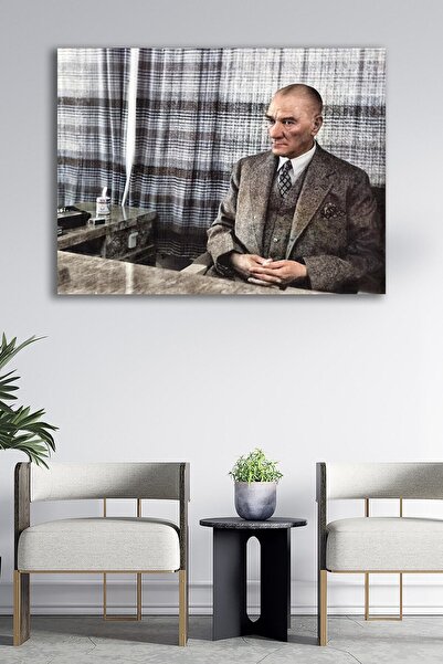 Sanat Tablo Kanvas Tablo Resim Atatürk Resim Fotoğrafları Dekoratif Duvar Tab...