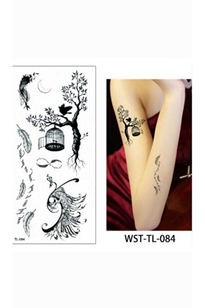 aysa stil 1 adet kadın takı kesimi  Vücut ve göğüs için geçici dövme