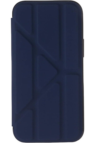 Pipetto حافظة أوريجامي فوليو لهاتف آيفون 12 ميني - أزرق داكن