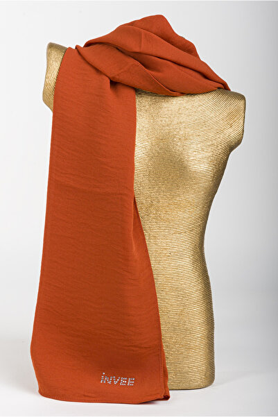 inve İnve Caz Şal Taba Rengi