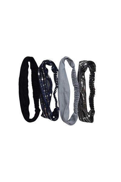 YELPAZE DÜNYASI Elastic Bandana Σετ 4 τεμαχίων