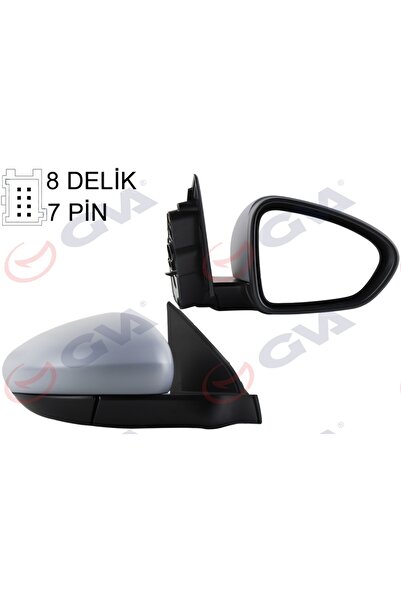 GVA DIŞ DİKİZ AYNASI SAĞ EGEA 15 ELEKTRİKLİ ISITMALI SENSÖRLÜ ASTARLI KONVEKS...