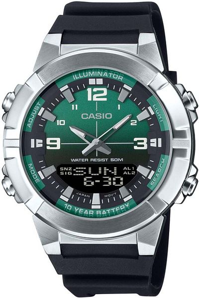 Casio ساعة يد رجالية Amw-870a-3avdf