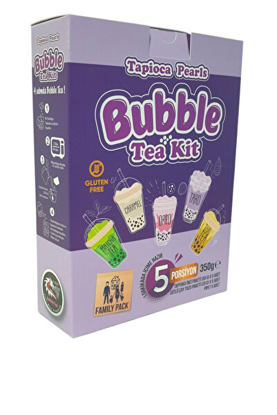 Ejder Ateşi Bubble Tea Kit / Hazır Tapyoka incileri / Boba Tea Kit / Tapioca Pearls