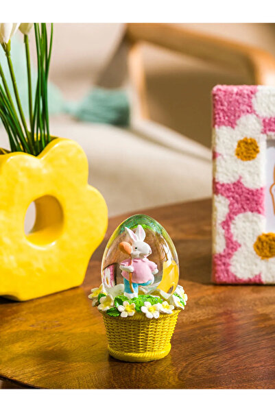 LC Waikiki LCW HOME Karışık Tavşan Figürlü Kar Küresi 12 Cm