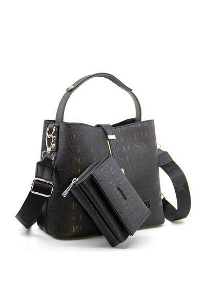 Just Polo Original Women's New Season Medium Size Shoulder Bag and Wallet Com...