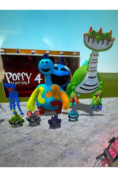 Goplast Premium Chapter 4 Doey And Pianosaurio Flex Big Toys