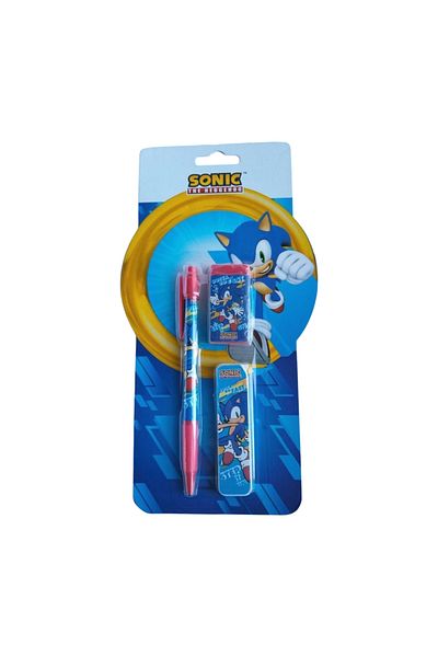 Timon Versatil Set: Sonic Stationery, Pencil and Eraser