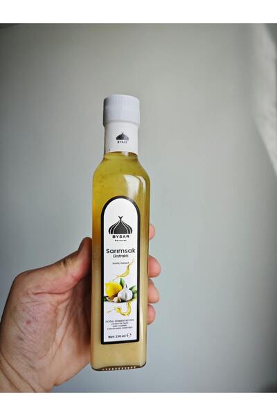 BYSAR Sarımsak Ekstarktı 250 Ml-orjınal Yıllanmış Taskoprü Sarımsak Ekstraktı