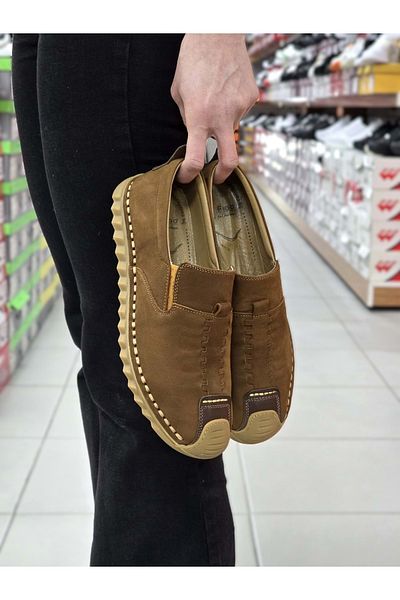 Konfores 2118 Γνήσιο δέρμα Κορυφαίας Ποιότητας Ανατομική Σόλα Ανδρικά Παπούτσια Σανδάλι