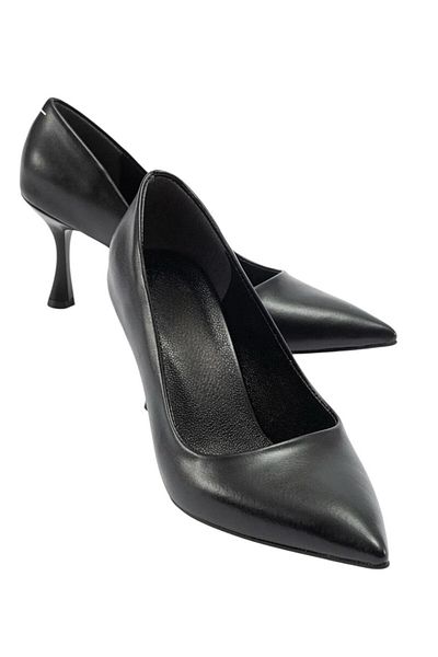 Liger Pantofi de damă cu toc negru - 8 cm