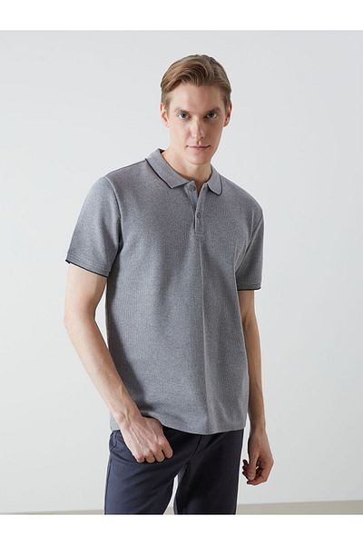 LC Waikiki New Season Polo Neck Short Sleeve Pique Men's T-Shirt - S5Io95Z8