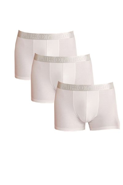 Kom Ανδρικό ελαστικό μποξερ 3 τεμαχίων Modal Boxer QK.CK1.PO1R.X9BKROM.3LÜ