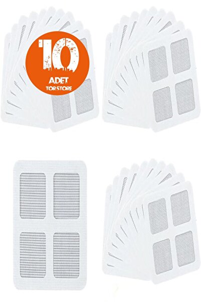 Hombak Tül Perde Sineklik Cibinlik Yaması Kendinden Yapışkanlı (10 Adet)
