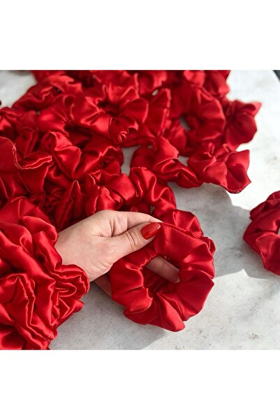 Melays 20 Pcs Satin Scrunchies Set: Henna Engagement, Wedding Bridesmaid and ...