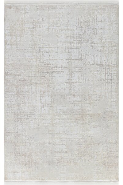 Apex Halı Lima 6231 Krem Yumuşak Dokulu Spor Tarz Lazer Kesim Makine Dokuması...