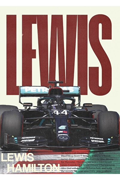 Sticksy Formula F1 Posteri - Kağıt Poster Çerçevesiz Afiş Duvar Posteri 33x75