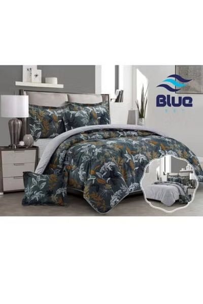 smart home two-sided quilt set, two-sided mattress, consisting of 6 pieces, quilt with 6-piece filling