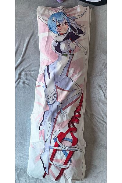 galaxyboutique Anime Evangelion Rei Ayanami Hugging Body Pillow