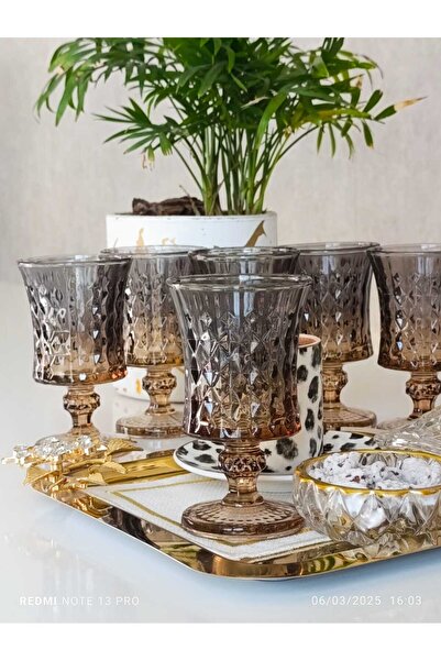 bellanest KRD Kristal-Gold-Siyah Organik Boya ile El işleme Kristal Kahveyanı...