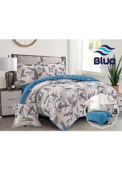 smart home two-sided quilt set, two-sided mattress, consisting of 6 pieces, quilt with 6-piece filling