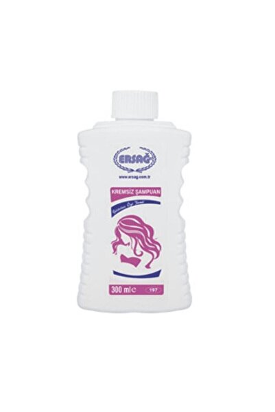 Ersağ شامبو بدون ملحقات بدون كريم 300 مل.