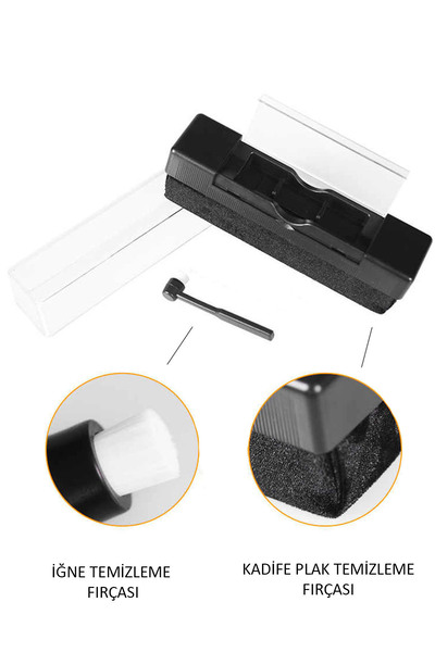 Record Master Opula Plak Temizleme Ve Bakım Seti - Antistatik Kadife Fırça Sprey