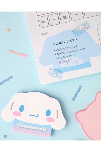 ÖZ OFİS Kuromi Hello Kitty My Melodi Cinamoroll Sanrio Mini Note Pad 1 Adet