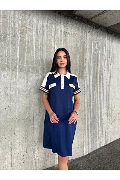 CyRo modal ROCHIE CU MANECĂ DIN MATERIAL TEXTIL ȘI GARNITURĂ