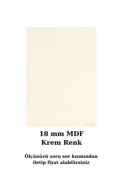 VISNES Özel Ölçü Kesim Dolap Içi Raf Mdf Gardrop Rafı Mutfak Dolap Içi Raf Do...