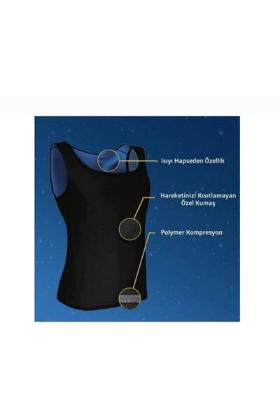 Ankaflex ملابس داخلية ساونا للجنسين من Body Shaper Sweatshirt مقاس L