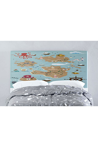 Şen Dekorasyon Korsan Baza Başlık Kılıfı