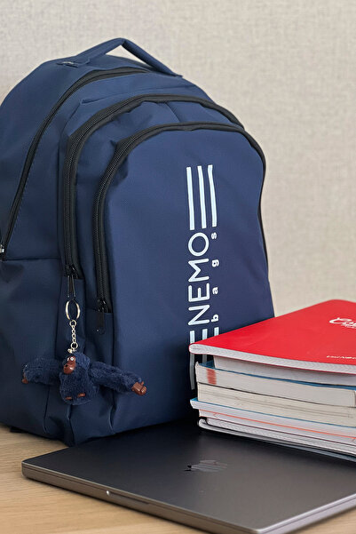 NEMO BAGS Unisex Laci Backpack Large Size Travel School Bag, Sports Bag, 16.9 Inch, 45X30X15Cm 24Lt