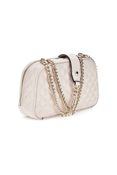 Guess Women's Eco Rianee Mini Crossbody Bag - Cream